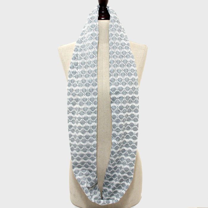 iLLASPARKZ Wave Pattern Infinity Spring Scarf