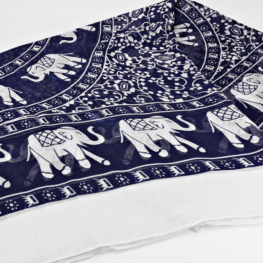 iLLASPARKZ Tribal Elephant Polyester Scarf