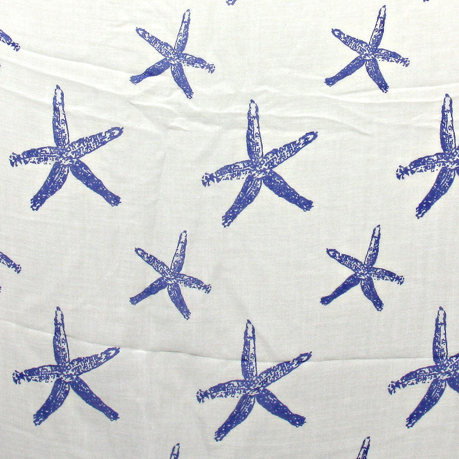 iLLASPARKZ Starfish Patterned Cotton Spring Scarf