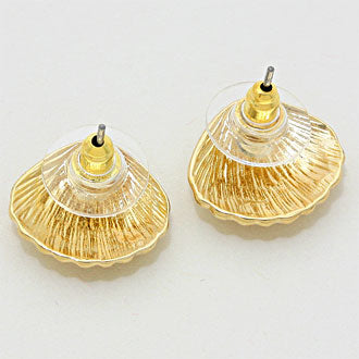 iLLASPARKZ Sea Shell Stud Earrings