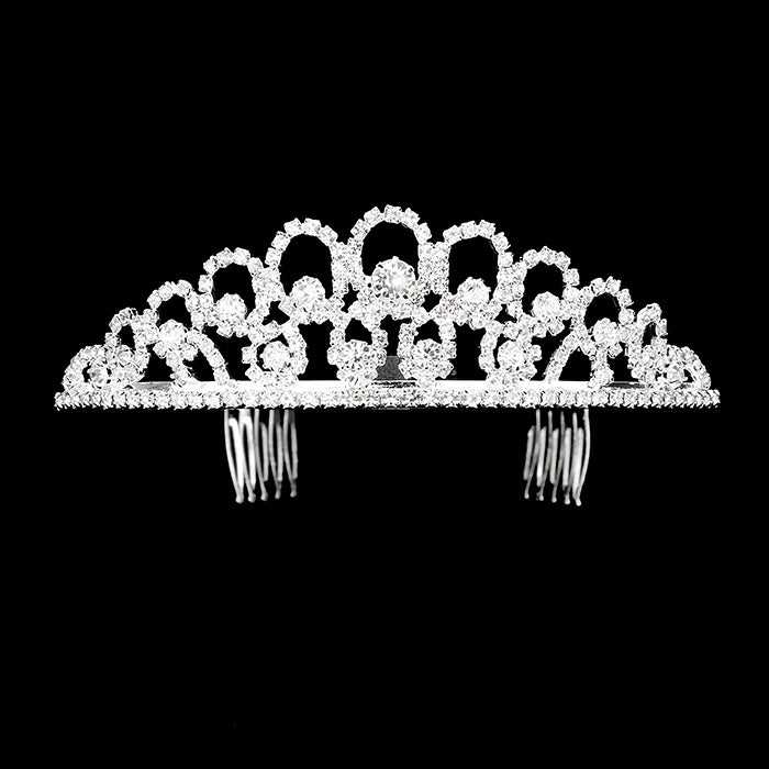 iLLASPARKZ Rhinestone princess tiara