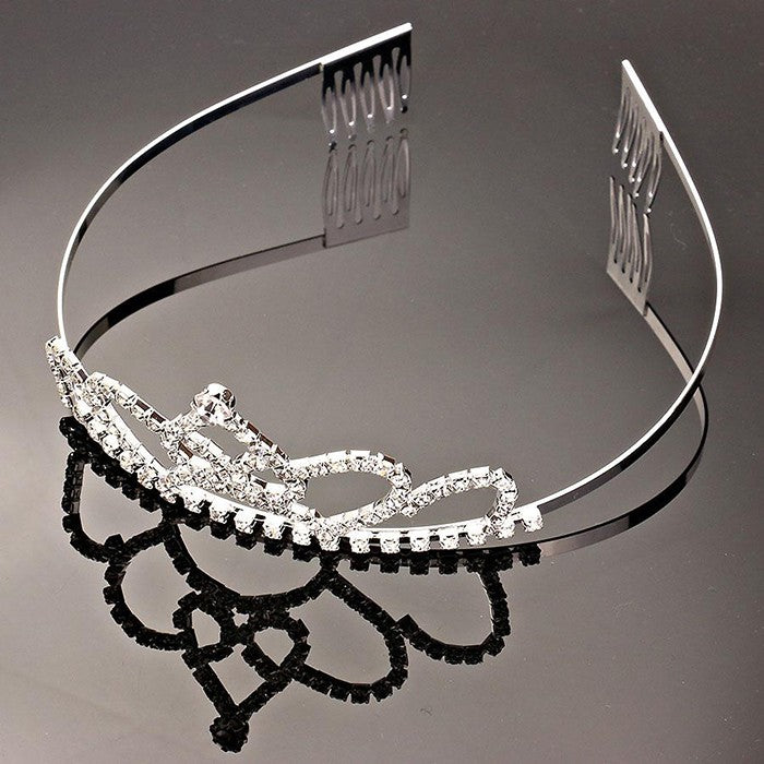 iLLASPARKZ Crystal Rhinestone Tiara