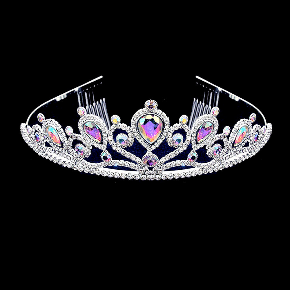 iLLASPARKZ CRYSTAL RHINESTONE TIARA