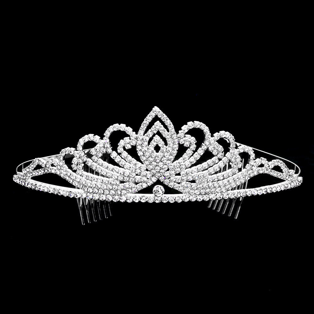 iLLASPARKZ Rhinestone Princess Tiara