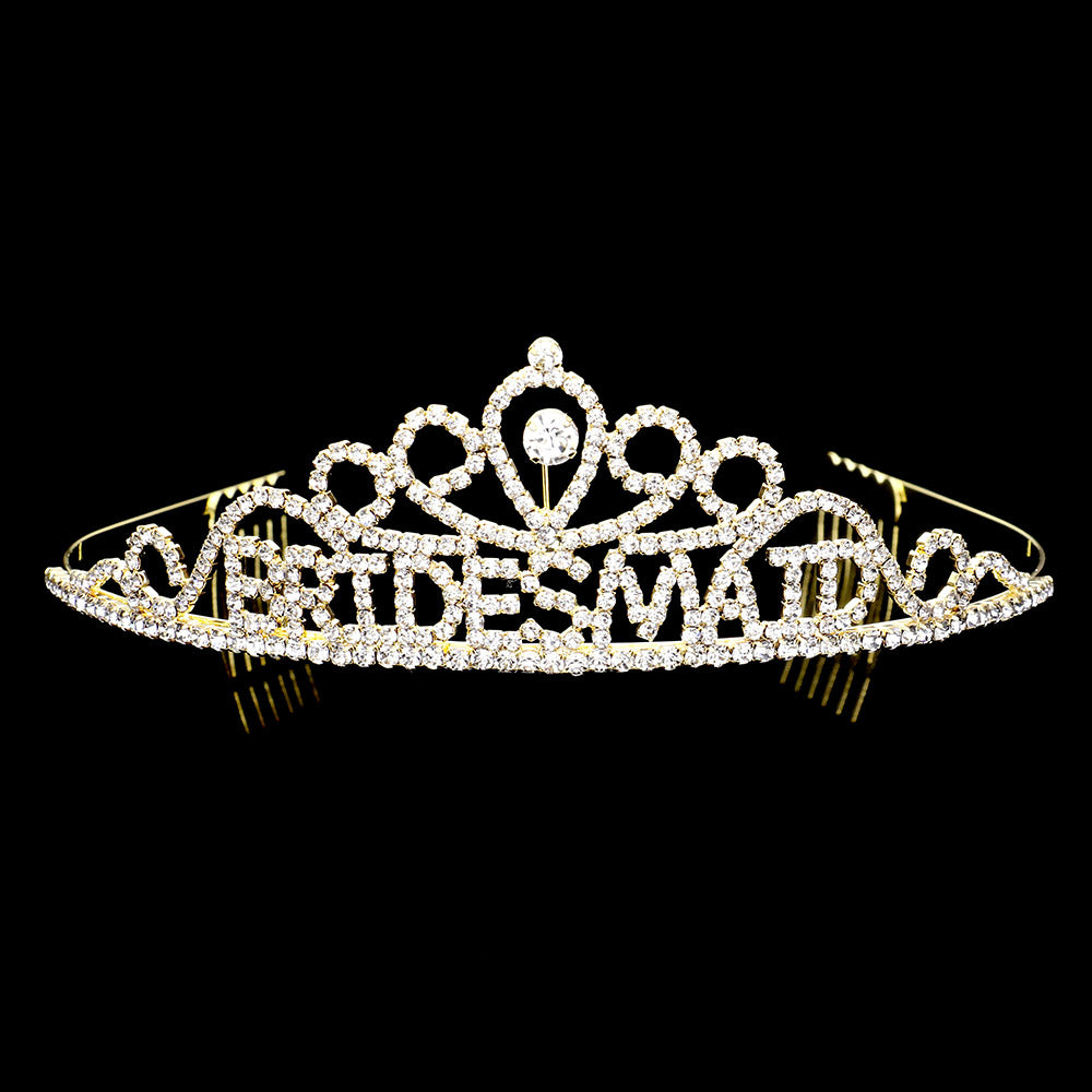 iLLASPARKZ BRIDESMAID Rhinestone Pave Party Tiara