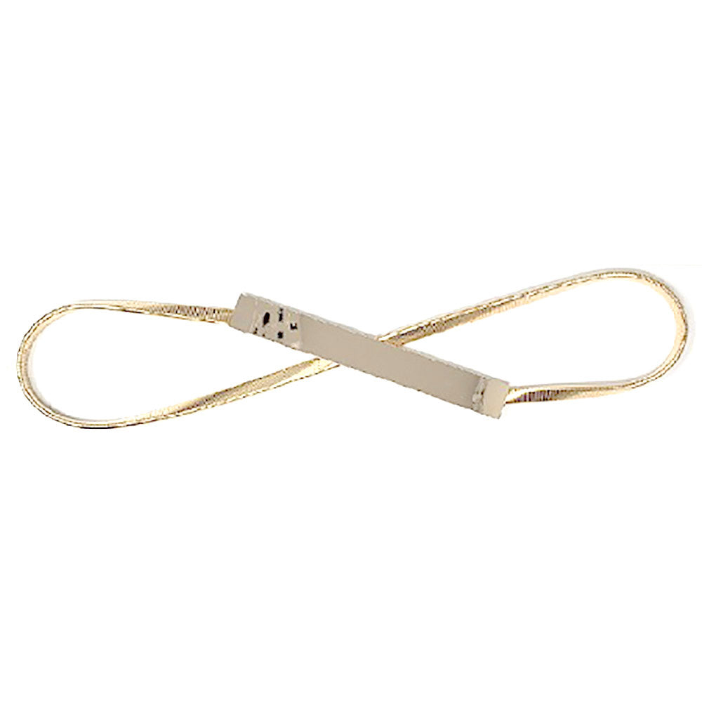 iLLASPARKZ Metal Rectangle Accented Stretch Belt