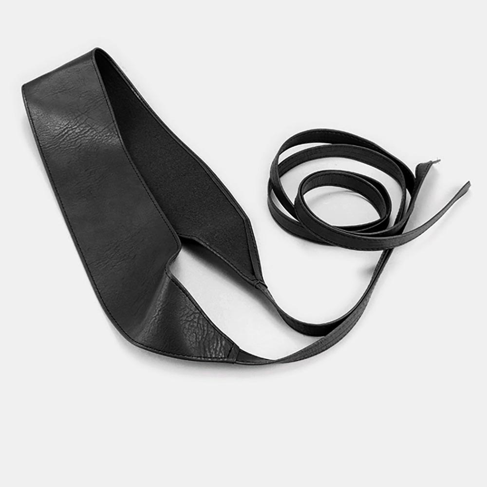 iLLASPARKZ Wide Faux Leather Wrap Belt