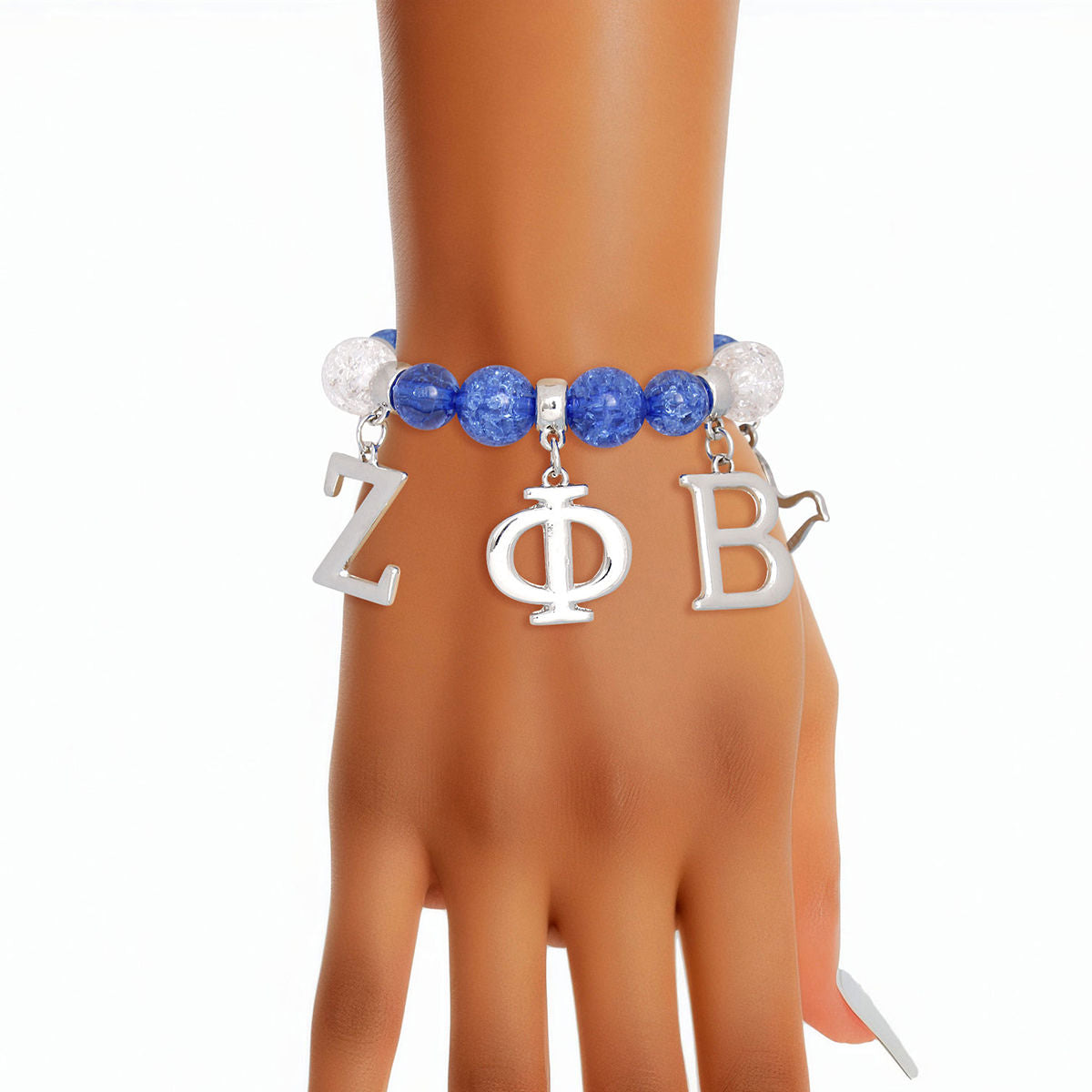 Blue Bead Zeta Bracelet