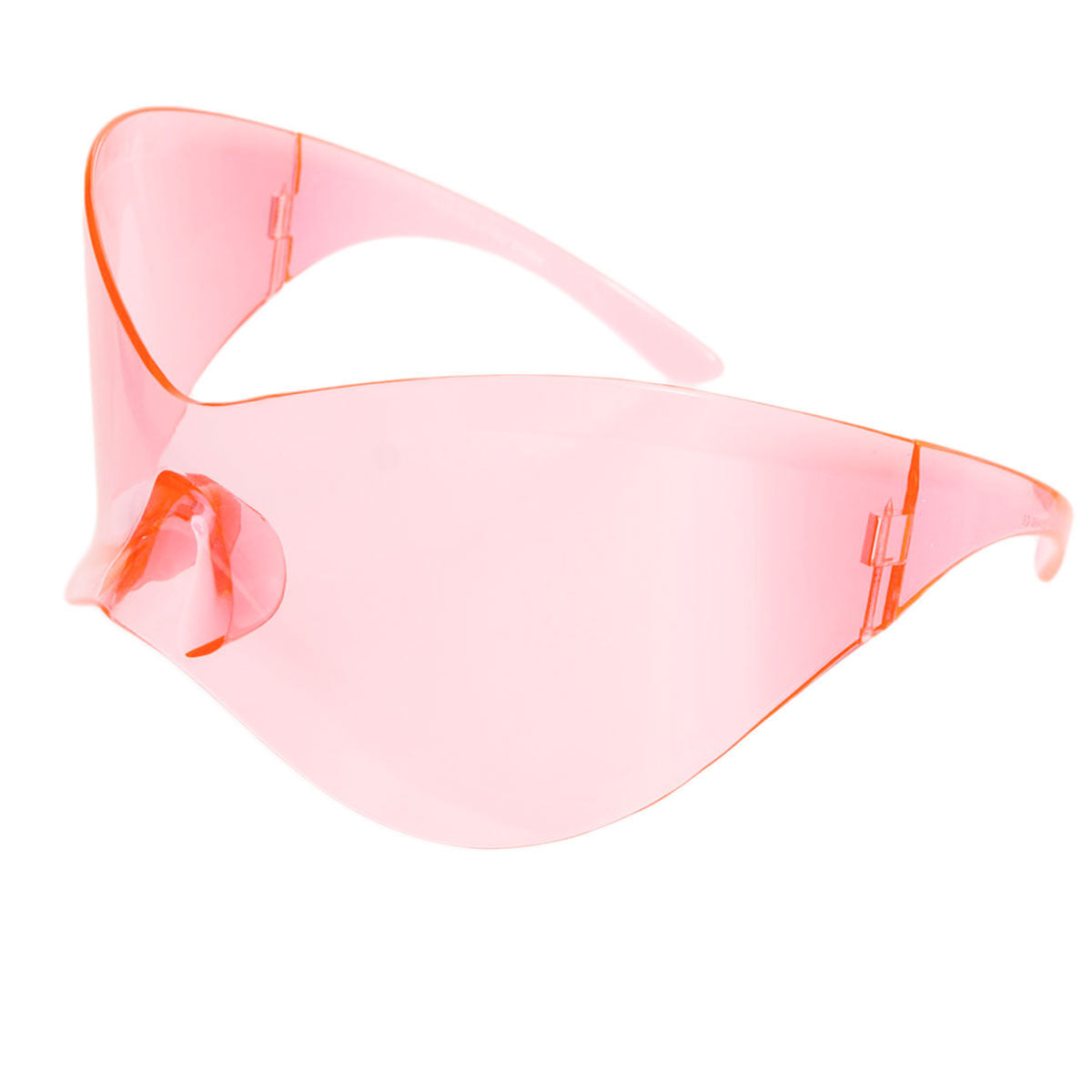 Sunglasses Mask Wrap Pink Eyewear for Women